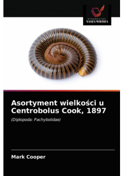 Asortyment wielkości u Centrobolus Cook, 1897