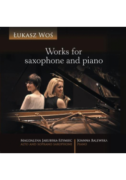 Works for saxophone and piano CD