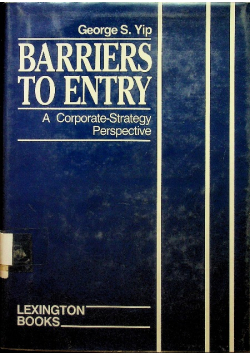 Barriers to entry