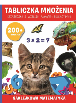 200 naklejek. Tabliczka mnożenia