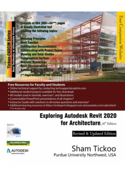 Exploring Autodesk Revit 2020 for Architecture, 16th Edition