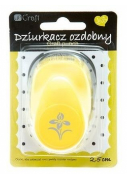 Dziurkacz ozdobny 2,5cm sasanka