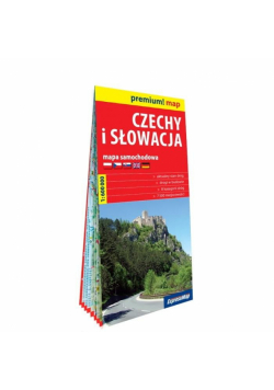Premium! map Czechy i Słowacja 1:600 000