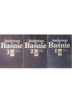 Andersen Baśnie Tom 1 do 3