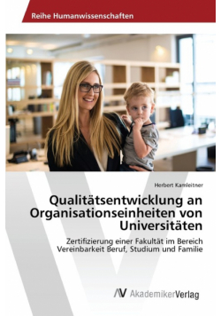 Qualitätsentwicklung an Organisationseinheiten von Universitäten