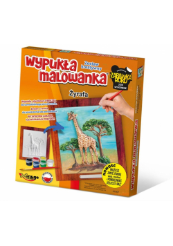 Wypukła Malowanka Zoo - Żyrafa