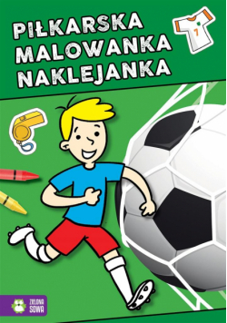 Piłkarska malowanka naklejanka