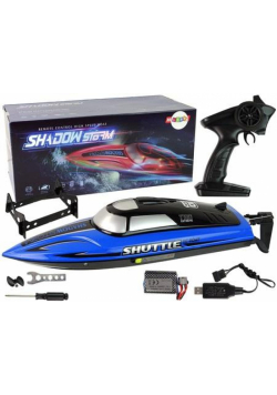 Motorówka R/C 2,4G niebieska 20-25 km/h