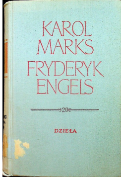 Marks Engels Dzieła tom 20