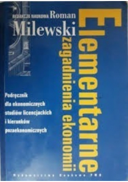 Elementarne zagadnienia ekonomii