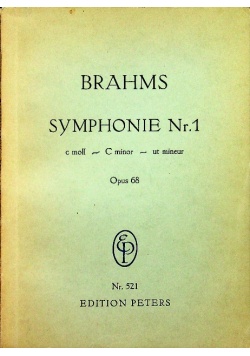 Brahms symphonie nr 1