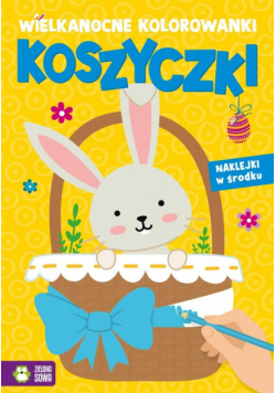 Wielkanocne kolorowanki Koszyczki