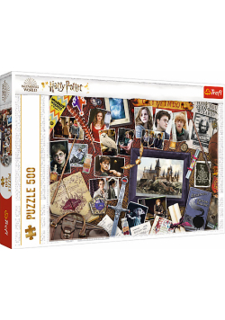 Puzzle Pamiątki z Hogwartu 500