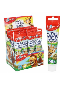 Klej roślinny biały 50g (12szt)