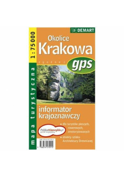 Mapa Turs. Okolice Krakowa DEMART
