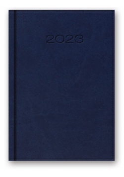 Kalendarz 2023 B6 dzienny vivella niebieski