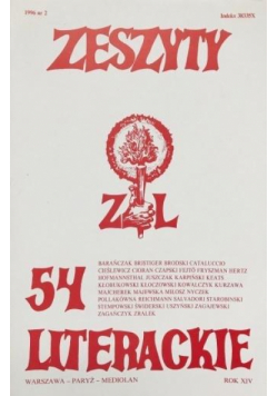 Zeszyty literackie 54 2/1996