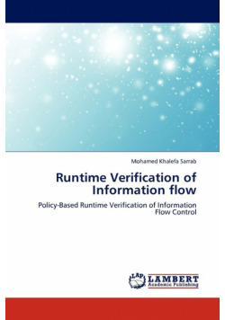 Runtime Verification of Information flow