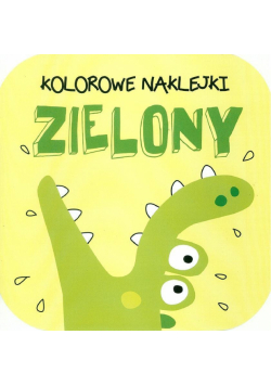 Kolorowe naklejki - Zielony