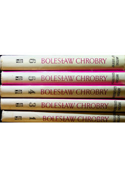 Bolesław Chrobry 5 tomów