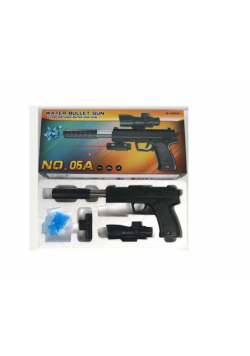 Pistolet z celownikiem laserowym na kulki żelowe