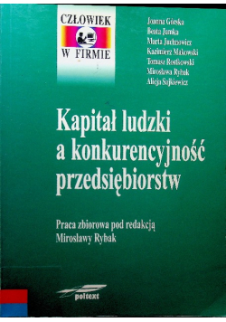 Kapitał ludzki a konkurencyjność przedsiębiorstw