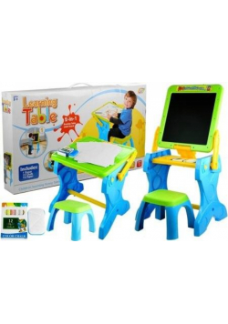 Tablica kredowa 2w1 + akcesoria