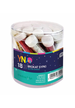 Brokat sypki neon tuba 18 sztuk