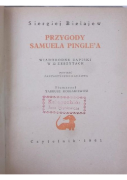 Przygody Samuela Pinglea