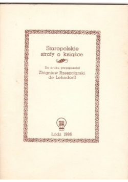 Staropolskie strofy o książe