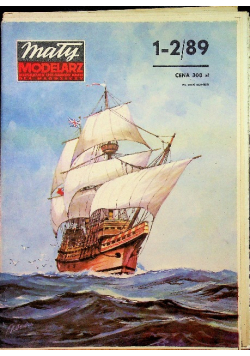 Mały modelarz nr 1 - 2 Historyczny żaglowiec Mayflower