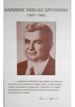 Kazimierz Tadeusz Szpotański (1887 - 1966)