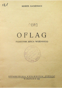 Oflag Pamiętnik jeńca wojennego 1948 r.
