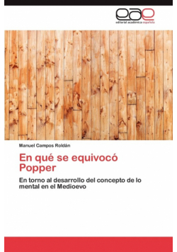 En Que Se Equivoco Popper