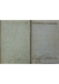 Historia filozofii tom 2 i 3
