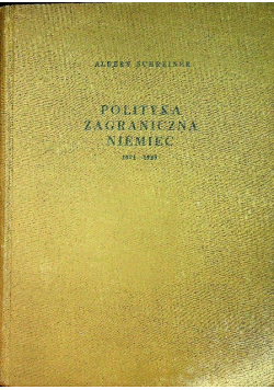 Polityka zagraniczna niemiec