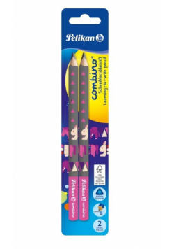 Ołówek Combino pink 2szt