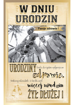 Kartka okolicznościowa Urodziny U24
