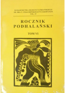 Rocznik podhalański Tom VI
