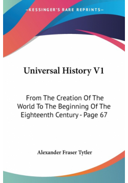 Universal History V1
