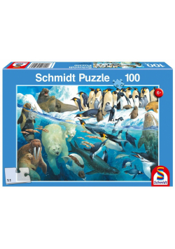 Puzzle 100 Zwierzęta rejonów polarnych G3