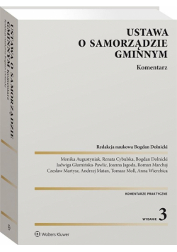 Ustawa o samorządzie gminnym. Komentarz