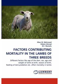 Factors Contributing Mortality In The Lambs Of Three Breeds