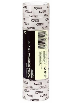 Taśma biurowa 18mmx30mm 8szt GRAND