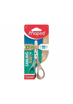 Nożyczki szkolne Vivo Smiling Planet 12cm L MAPED
