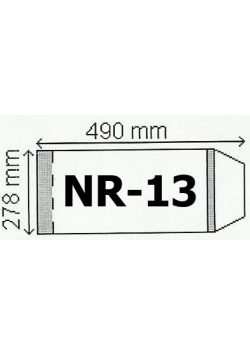 Okładka na podr A4 regulowana nr 13 (50szt) NARNIA