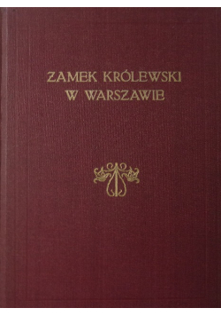 Zamek Królewski w Warszawie 1926r.