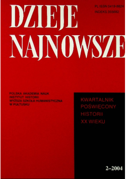 Dzieje najnowsze 2