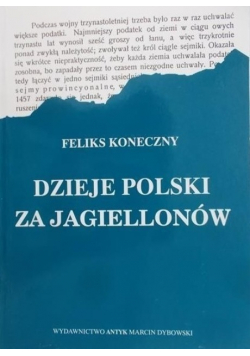 Dzieje Polski za Jagiellonów Reprint z 1903 r.