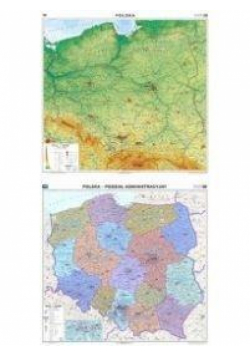 Mapa - Polska. Ogólnogeograficzna /Administracyjna